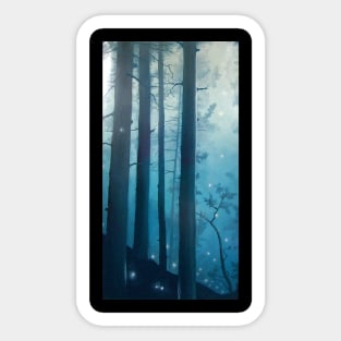 The FireFly Forest Sticker